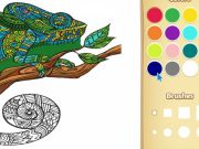 Jogo Livro de colorir de animais adultos para crianças online