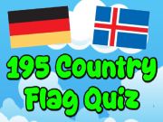 Jogo 195 Questionário de bandeira do país online