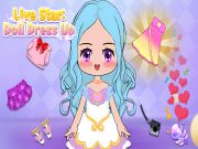 Jogo Vestido de boneca de estrela ao vivo online