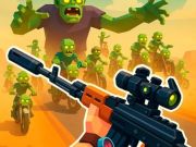 Jogo Zombie Road: atirador com destruição online