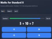 Jogo Matemática para o padrão II online