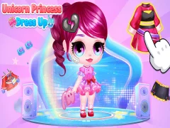 Jogo Vestir Princesa Unicórnio online
