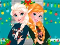 Jogo Irmãs Suéter Feio de Natal online Jogo Irmãs Suéter Feio de Natal online