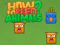 Jogo Como Alimentar Animais? online Jogo Como Alimentar Animais? online