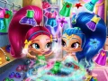 Jogo Limpeza do Guarda-Roupa Shimmer e Shine online Jogo Limpeza do Guarda-Roupa Shimmer e Shine online