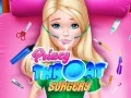 Jogo Cirurgia de Garganta da Princy online