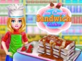 Jogo Bolo de Sanduíche de Sorvete online