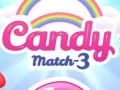 Jogo Candy Match 3 online