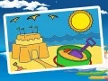 Jogo Páginas para Colorir de Verão online