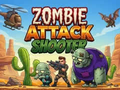 Jogo Atirador de ataque zumbi online