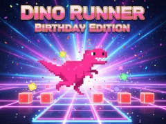Jogo Edição de aniversário do Dino Runner online