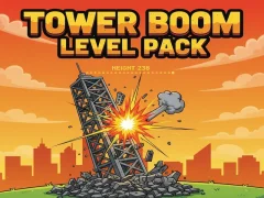 Jogo Pacote de nível Tower Boom online Jogo Pacote de nível Tower Boom online