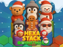 Jogo Hexa Stack Natal online