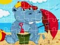Jogo Quebra-Cabeça Hipopótamo online