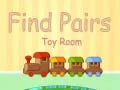 Jogo Encontre pares na sala de brinquedos online Jogo Encontre pares na sala de brinquedos online