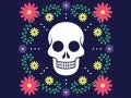 Jogo Quebra-cabeça de Skull Colorido online