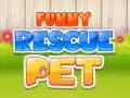 Jogo Resgate de Pet Engraçado online
