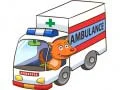 Jogo Quebra-Cabeça de Ambulância de Desenho Animado online