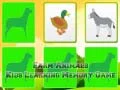 Jogo Animais da Fazenda: Aprendizado e Memória para Crianças online Jogo Animais da Fazenda: Aprendizado e Memória para Crianças online