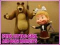 Jogo Menina Rosa e Momentos com o Urso online