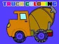 Jogo Livro de Colorir Caminhões online