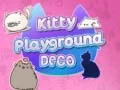 Jogo Decoração do Parquinho da Gatinha online