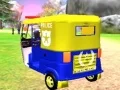 Jogo Condução de Rickshaw Auto da Polícia online