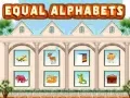 Jogo Alfabetos Iguais online Jogo Alfabetos Iguais online