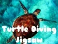 Jogo Quebra-Cabeça de Mergulho da Tartaruga online