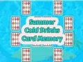 Jogo Memória de Cartas de Bebidas Frias de Verão online