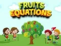 Jogo Equações de Frutas online Jogo Equações de Frutas online