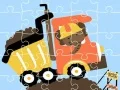 Jogo Quebra-cabeça de caminhões basculantes online