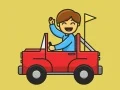 Jogo Colorir Caminhões de Brinquedo online