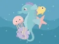 Jogo Memória de Peixes Adoráveis online