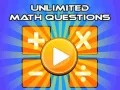Jogo Perguntas de Matemática Ilimitadas online