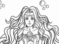 Jogo Livro de Colorir Sereias Kawaii online