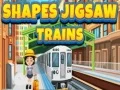Jogo Trens de quebra-cabeça de formas online