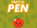 Jogo Caneta de Frutas online