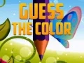 Jogo Adivinha a Cor online Jogo Adivinha a Cor online
