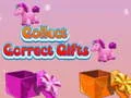 Jogo Colete os presentes corretos online Jogo Colete os presentes corretos online