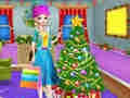Jogo Decoração da Árvore de Natal e Vestir online