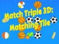 Jogo Combine Triplo 3D: Azulejos Correspondentes online