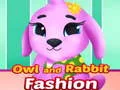 Jogo Moda de Coruja e Coelho online