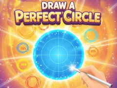 Jogo Desenhe um círculo perfeito online