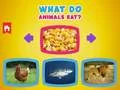 Jogo O que os animais comem? online Jogo O que os animais comem? online