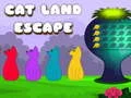 Jogo Fuga da Terra dos Gatos online