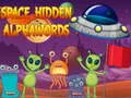 Jogo Palavras Alpha Ocultas no Espaço online