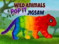 Jogo Quebra-Cabeça Pop It Animais Selvagens online