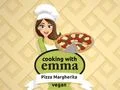 Jogo Cozinhando com Emma Pizza Margherita online Jogo Cozinhando com Emma Pizza Margherita online