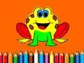 Jogo De Volta às Aulas: Livro de Colorir de Sapo online